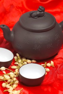 Jasmine tea dry flowers