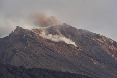 Volcanic eruption
