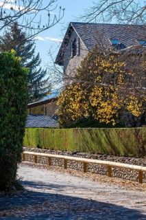 Village of San Martin de Aravo in the Cerdanya area in the province of Gerona in Catalonia in Spain
