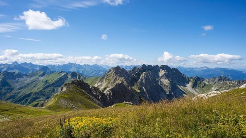 Panorama from the Grosser Daumen