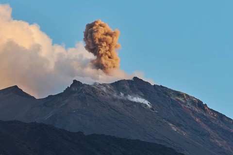 Volcanic eruption