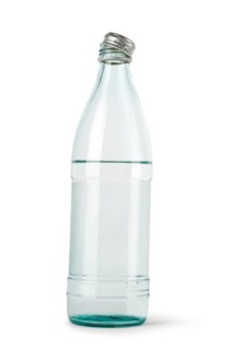 Bottle with a cover