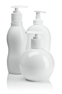 Two plastic bottles insulated