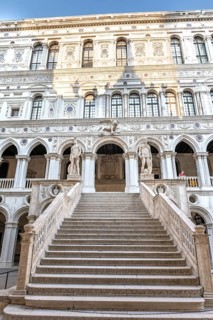 Giant staircase in the courtyard of the Doge's Palace