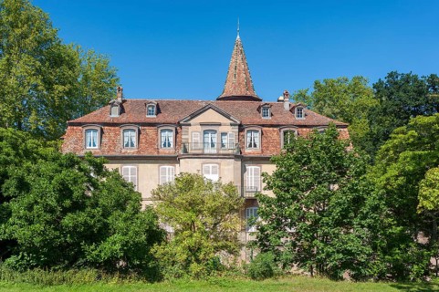 Hell-Oberkirch Castle near the town park