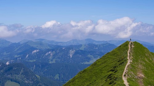 Hiking trail from Fellhorn