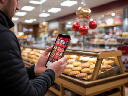 Purchasing and control with your cell phone while shopping