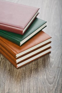Five notebooks