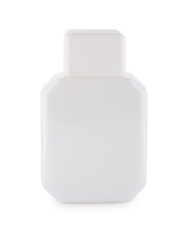 Bottle white isolated
