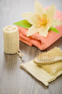 Flower towel