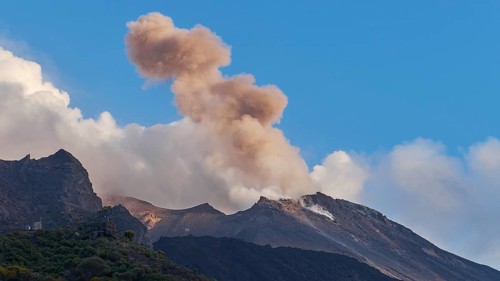 Volcanic eruption