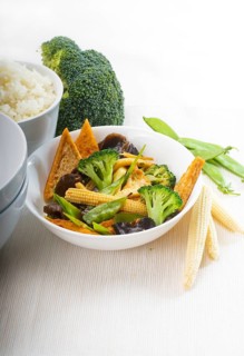 Fresh and healthy tofu
