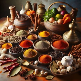 Set of spices