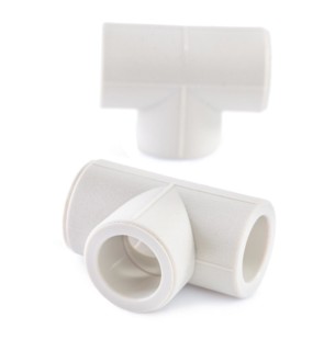 Polypropylene fittings insulated