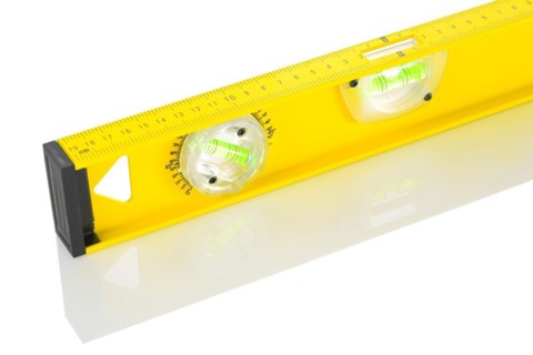 Insulated construction level