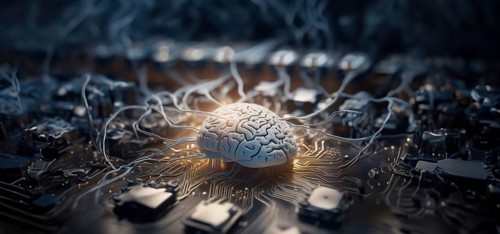 Connecting the brain to a microcircuit and processor chip
