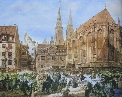 Entry of Gustav Adolf into Nuremberg in 1632