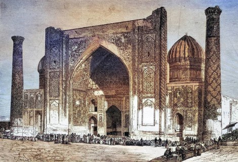 The Friday Mosque in Samarkand
