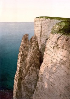 Beachy Head with chalk cliffs