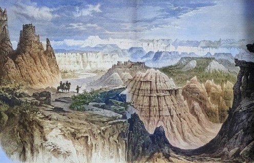Die Bad Lands am Little Missouri