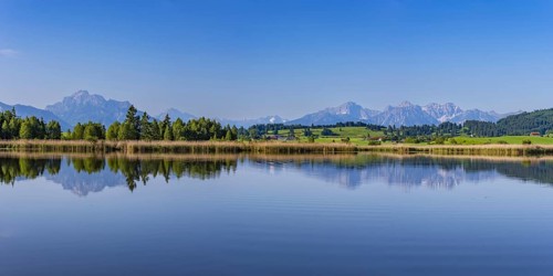 Panorama at Schmutterweiher