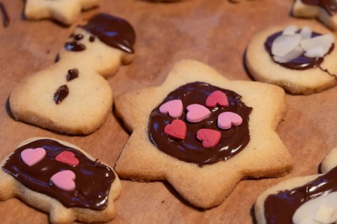 Christmas biscuits