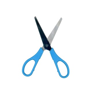 Open scissors blades