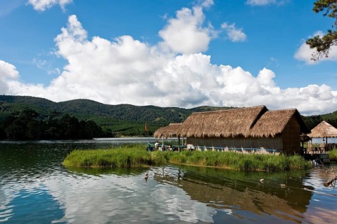 Huts at Lake Paradise