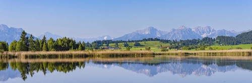 Panorama at Schmutterweiher