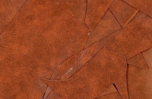 Brown leatherette faux leather texture background