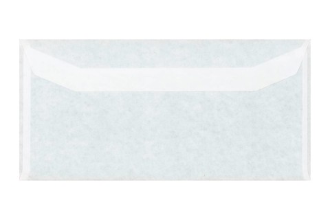 Mail letter envelope isolated over white