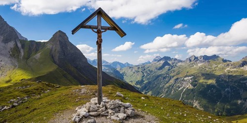 Field cross at Rappensee