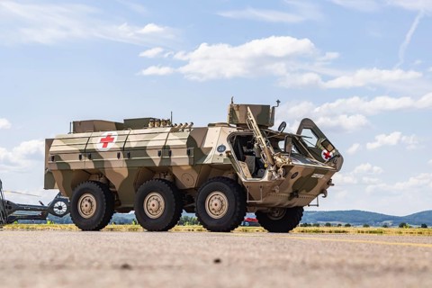 Fuchs armoured transport vehicle