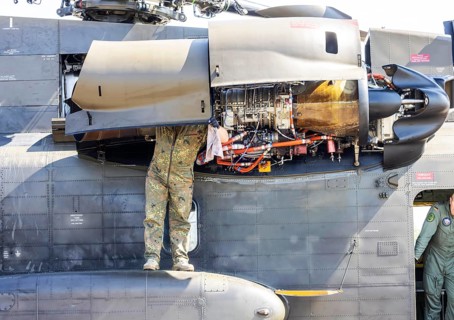 Sikorsky CH-53G helicopter