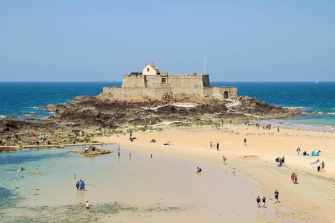 Fort National off Saint-Malo