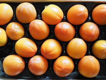 Kaki persimmon fruit food