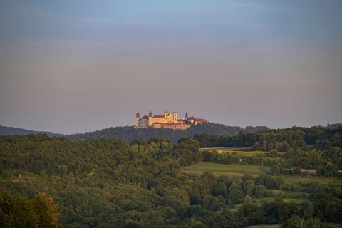 View of Goettweig Abbey
