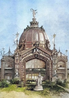 Der Ehrendom der Pariser Ausstellung