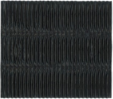 Black corrugated cardboard texture background