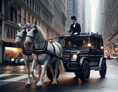 Luxury converted custom carriage from german 4x4 suv as travel wagon caravan