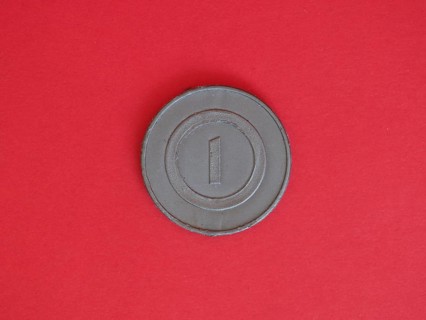 Plastic token money