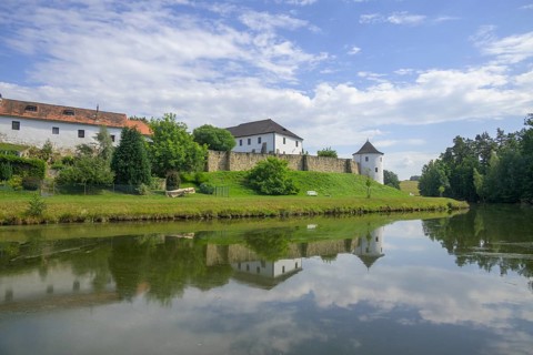Pond at the defence village