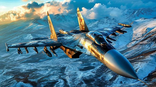 A Sukhoi Su-27