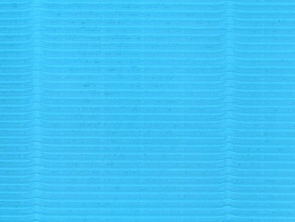 Blue corrugated cardboard texture background