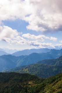 Chiemgau mountains near Traunstein