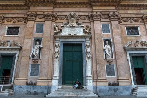 Main portal of the Gesu Church