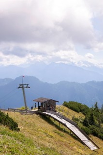 Ski lift on the Hochfelln