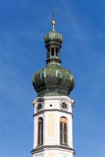 Church tower of the parish church of St Pankratius