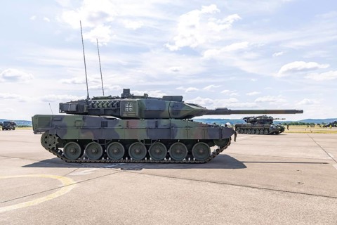 LEOPARD 2 A7 main battle tank of the Bundeswehr
