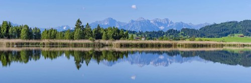 Panorama at Schmutterweiher